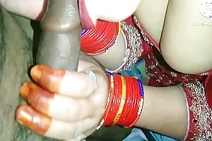 Karva Chauth Special: Newly Married Meenarocky Had First Karva Chauth Sex And Had Blowjob Cum In Mouth With Clear Hindi